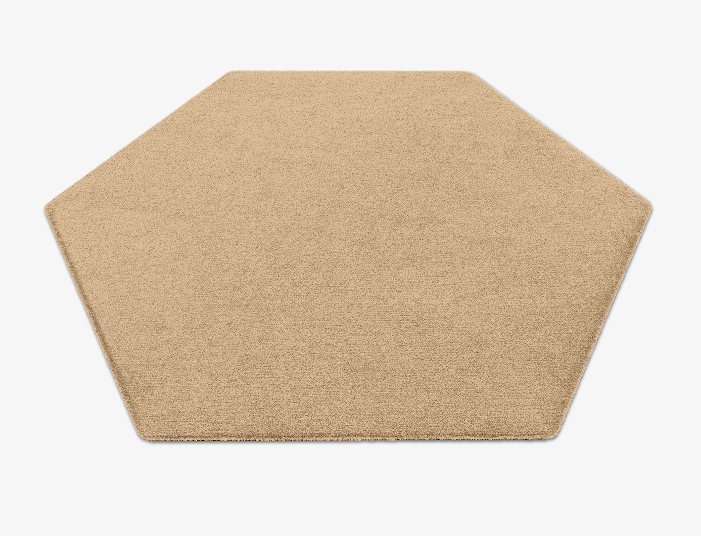 RA-DO12 Solid Colors Hexagon Hand Knotted Tibetan Wool Custom Rug by Rug Artisan