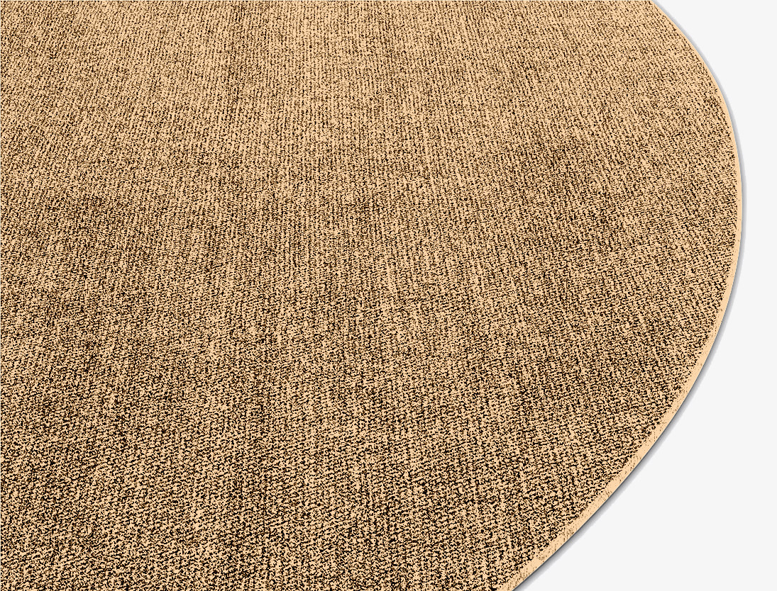 RA-DS11 Solid Colors Oval Flatweave Bamboo Silk Custom Rug by Rug Artisan