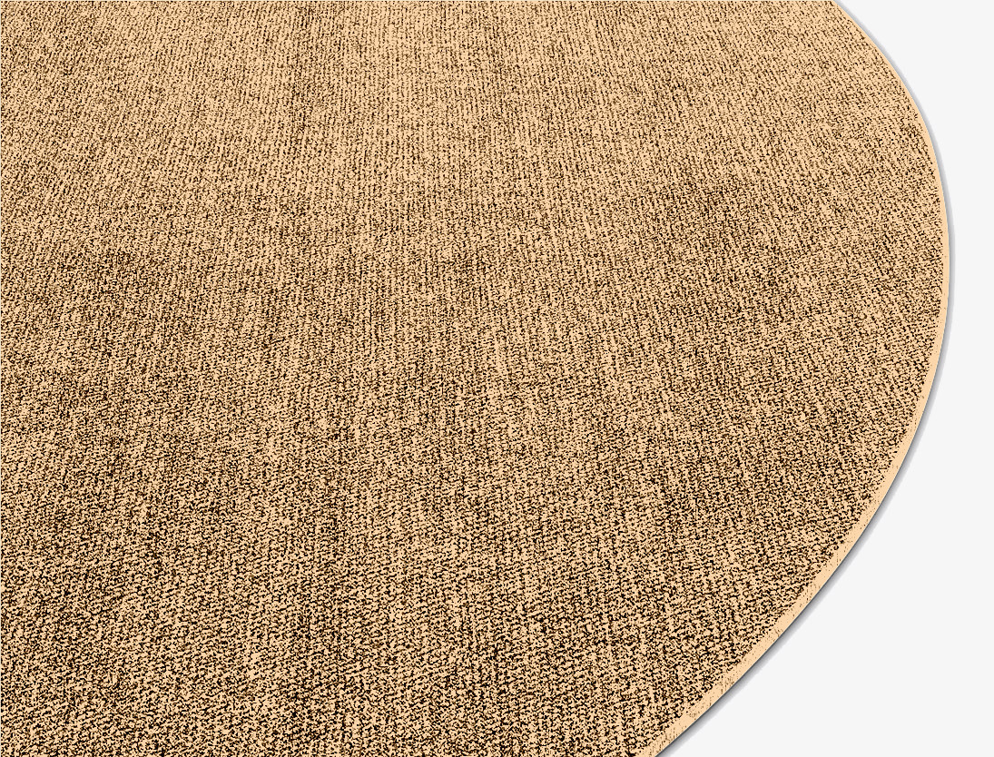 RA-DS11 Solid Colors Round Flatweave Bamboo Silk Custom Rug by Rug Artisan