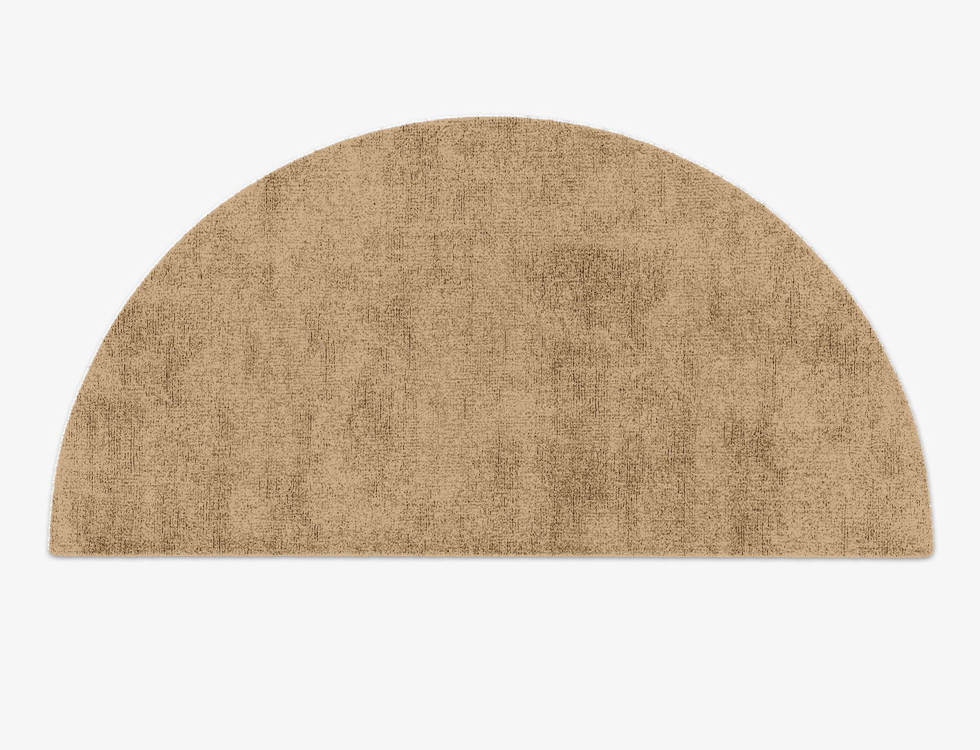 RA-DS11 Solid Colors Halfmoon Hand Knotted Bamboo Silk Custom Rug by Rug Artisan