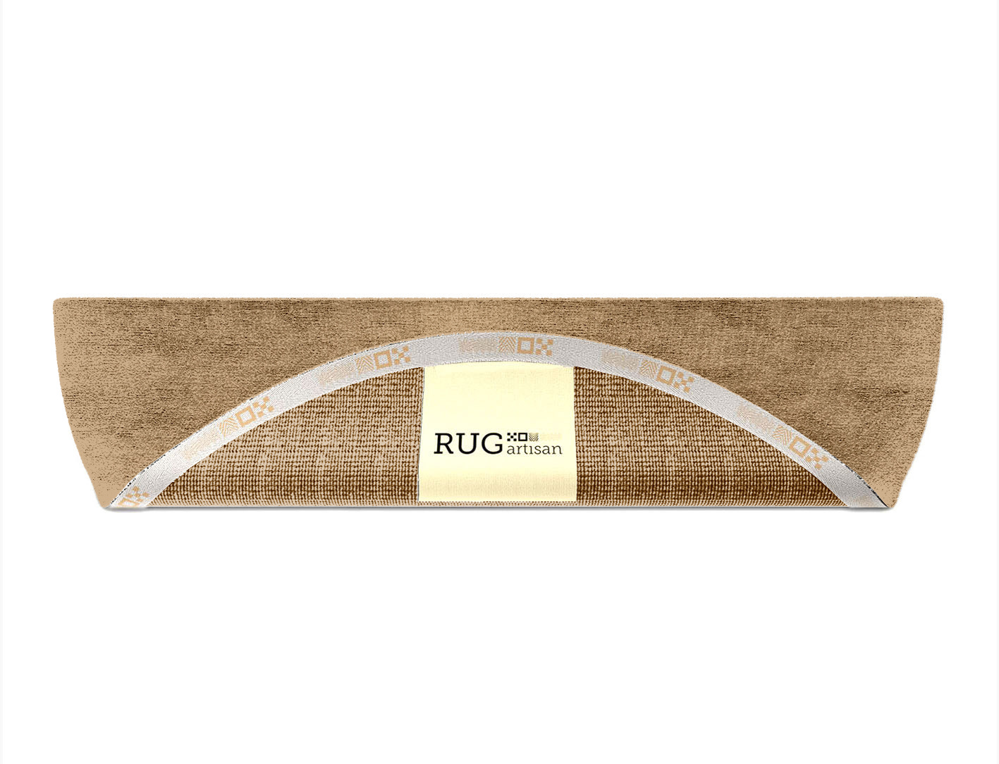 RA-DS11 Solid Colors Halfmoon Hand Knotted Bamboo Silk Custom Rug by Rug Artisan