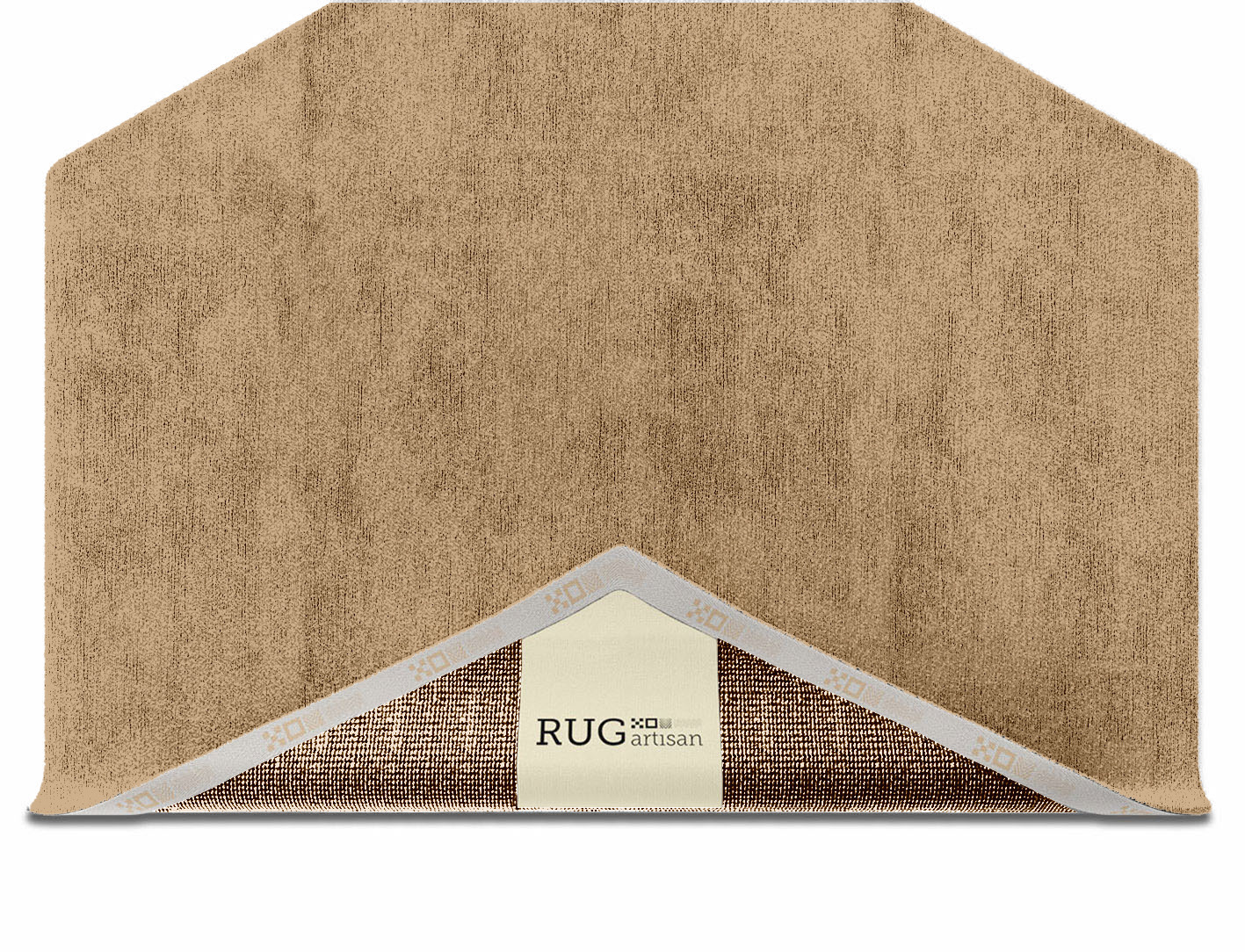 RA-DS11 Solid Colors Hexagon Hand Knotted Bamboo Silk Custom Rug by Rug Artisan