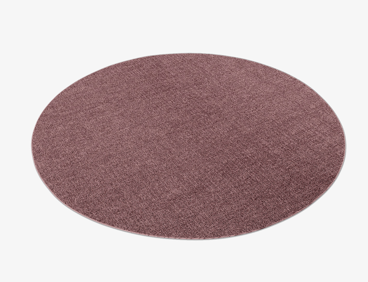 RA-EA08 Solid Colors Round Flatweave New Zealand Wool Custom Rug by Rug Artisan