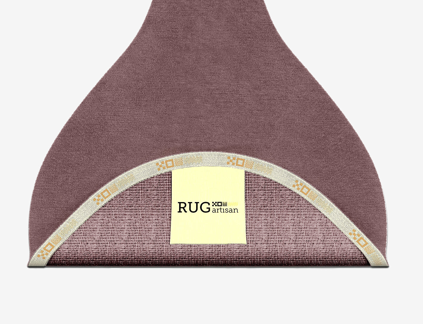RA-EA08 Solid Colors Drop Hand Knotted Tibetan Wool Custom Rug by Rug Artisan