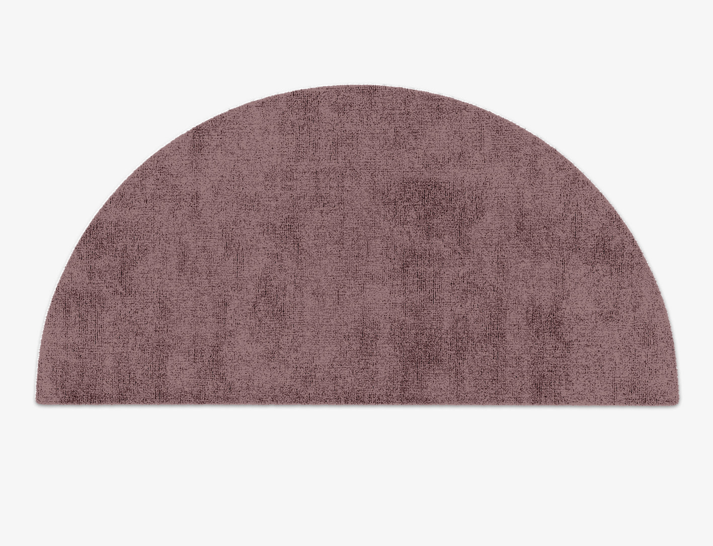 RA-EA08 Solid Colors Halfmoon Hand Knotted Bamboo Silk Custom Rug by Rug Artisan