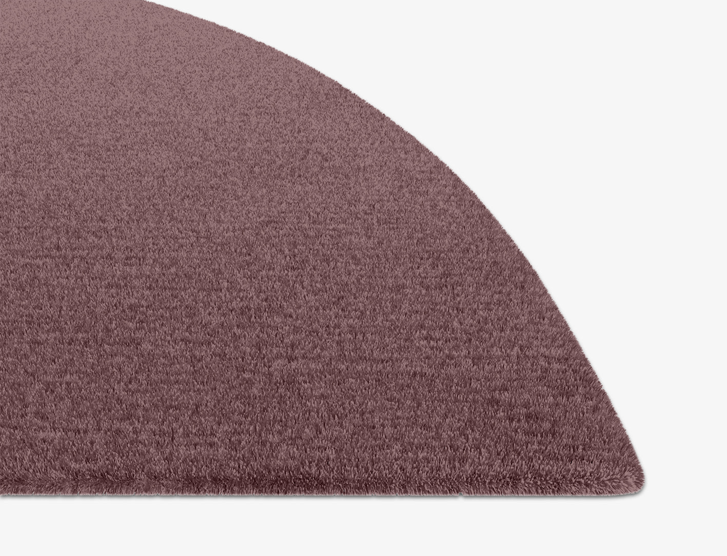 RA-EA08 Solid Colors Halfmoon Hand Knotted Tibetan Wool Custom Rug by Rug Artisan