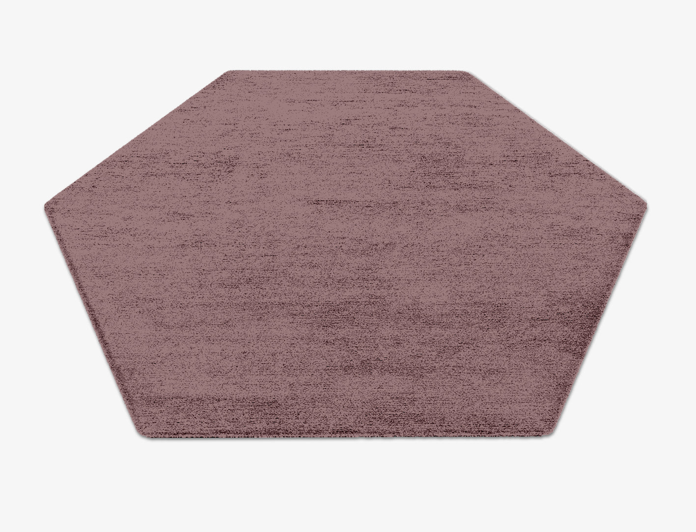 RA-EA08 Solid Colors Hexagon Hand Knotted Bamboo Silk Custom Rug by Rug Artisan