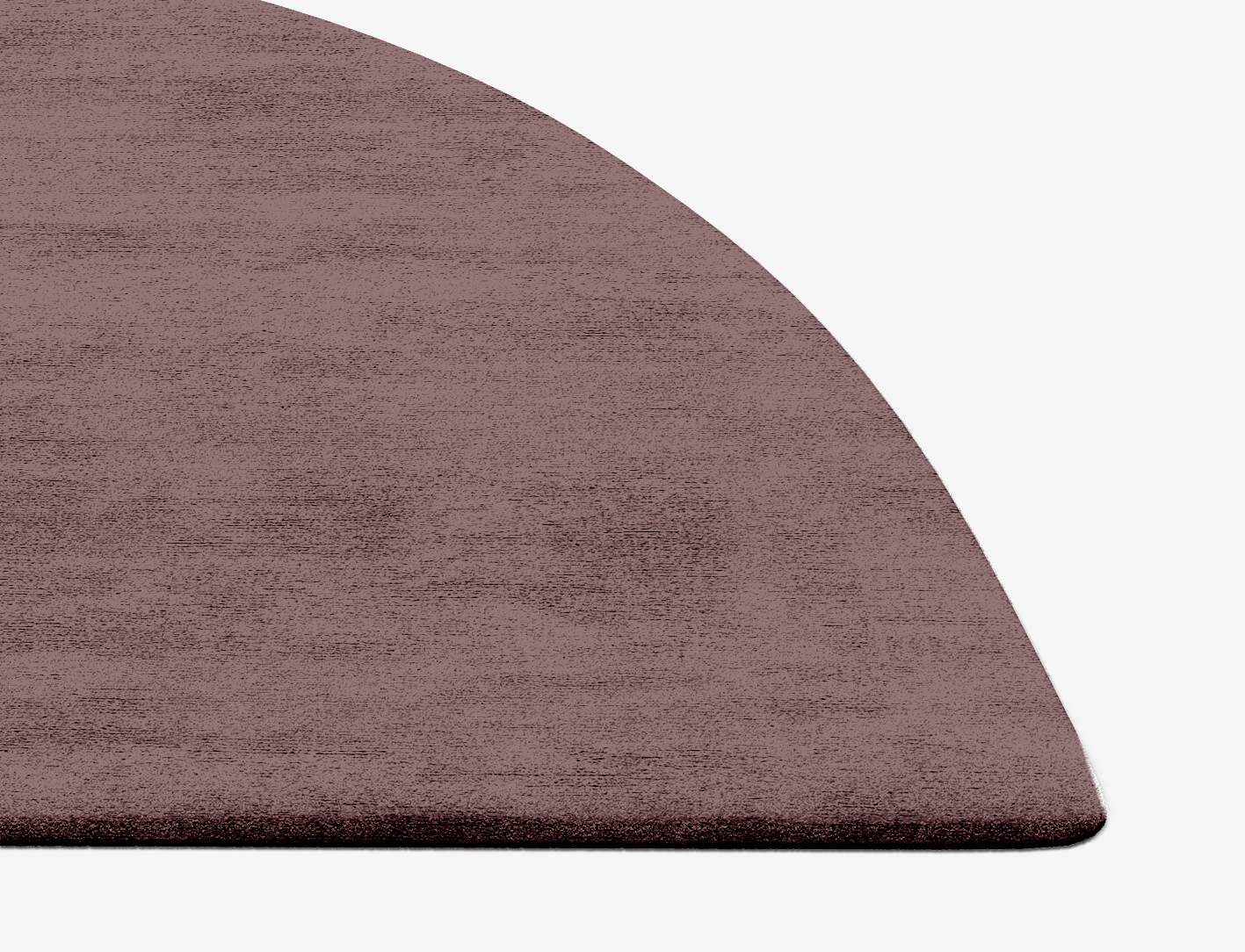 RA-EA08 Solid Colors Halfmoon Hand Tufted Bamboo Silk Custom Rug by Rug Artisan