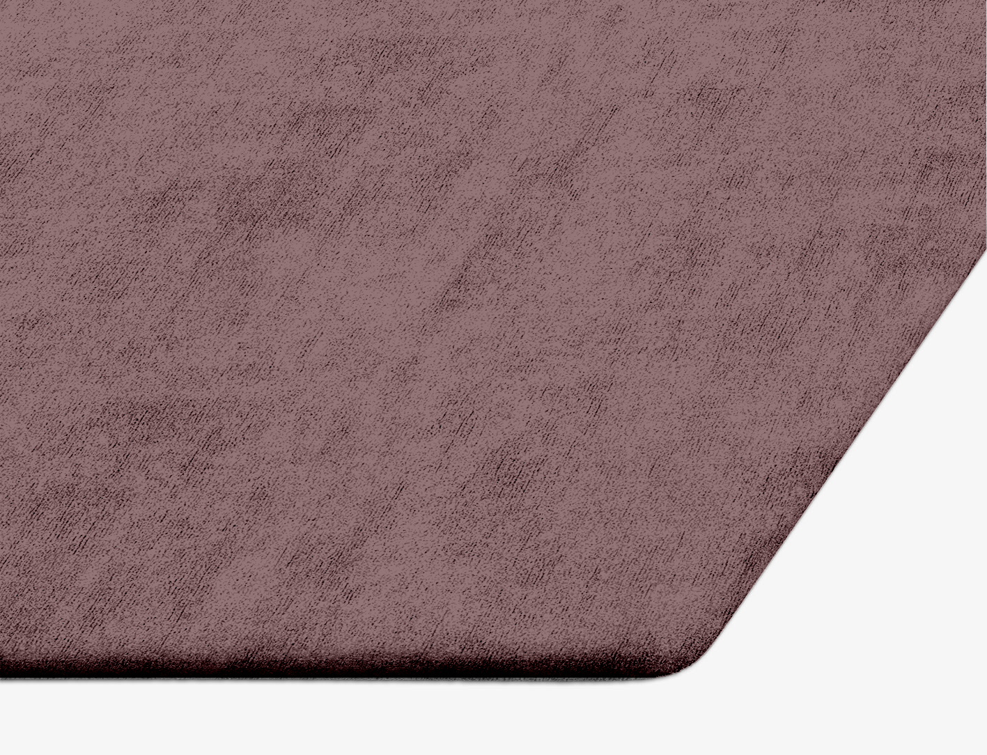 RA-EA08 Solid Colors Hexagon Hand Tufted Bamboo Silk Custom Rug by Rug Artisan