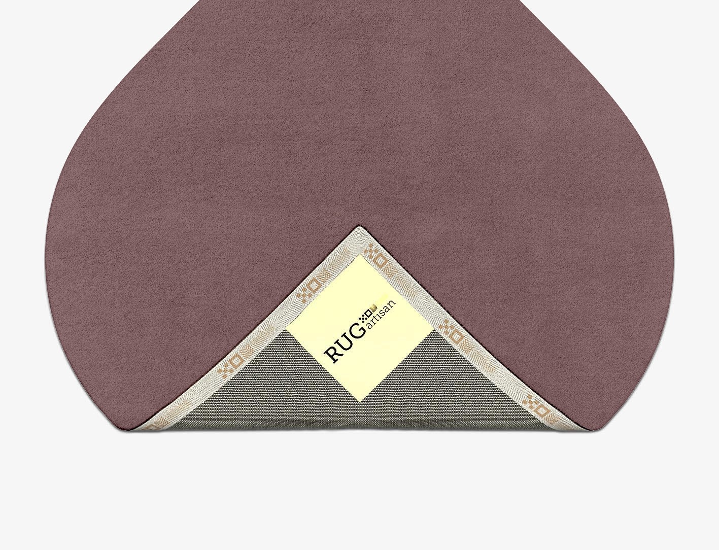 RA-EA08 Solid Colors Ogee Hand Tufted Pure Wool Custom Rug by Rug Artisan