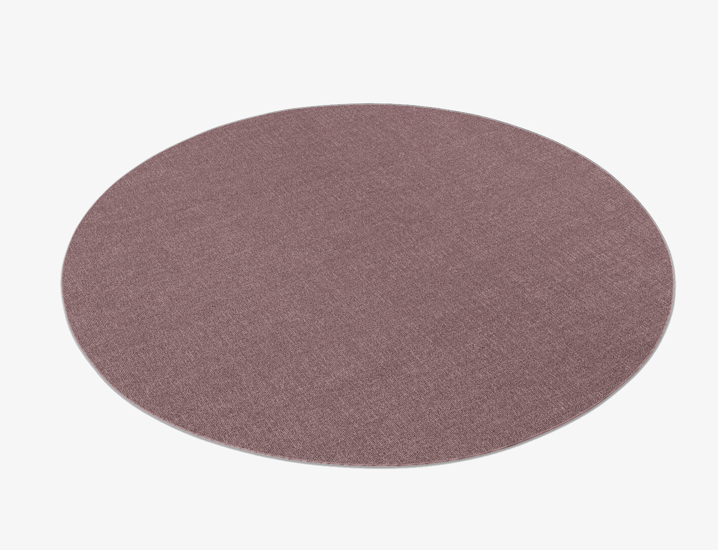RA-EA08 Solid Colours Round Outdoor Recycled Yarn Custom Rug by Rug Artisan