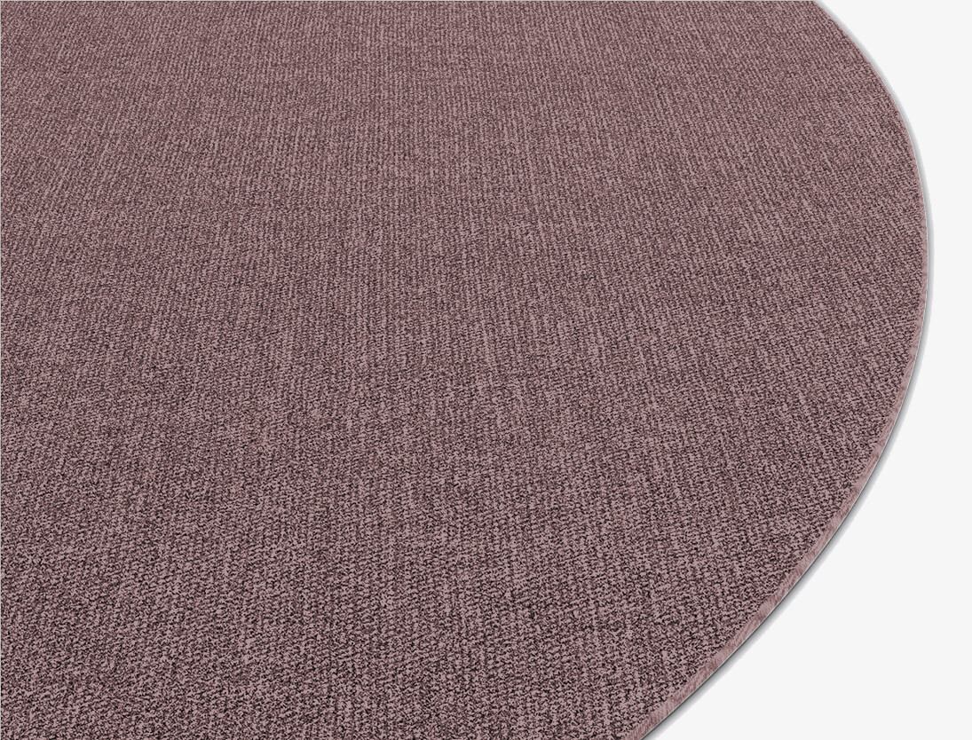RA-EA08 Solid Colours Round Outdoor Recycled Yarn Custom Rug by Rug Artisan