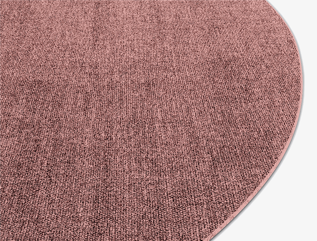RA-EB09 Solid Colors Round Flatweave Bamboo Silk Custom Rug by Rug Artisan