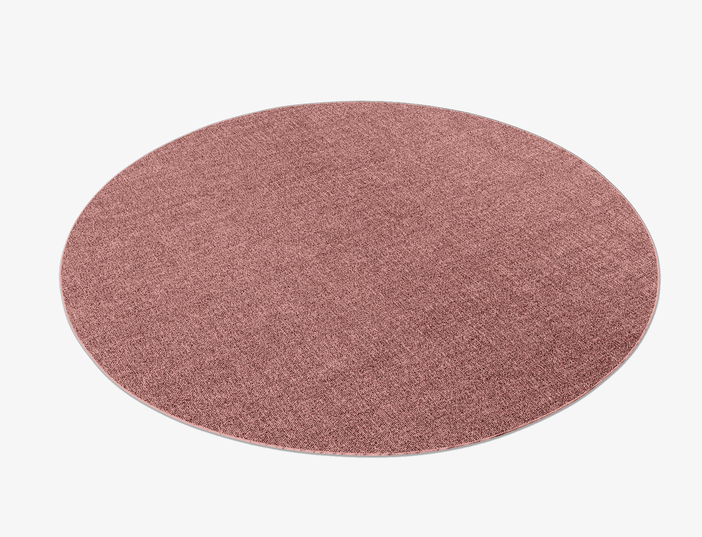 RA-EB09 Solid Colors Round Flatweave New Zealand Wool Custom Rug by Rug Artisan