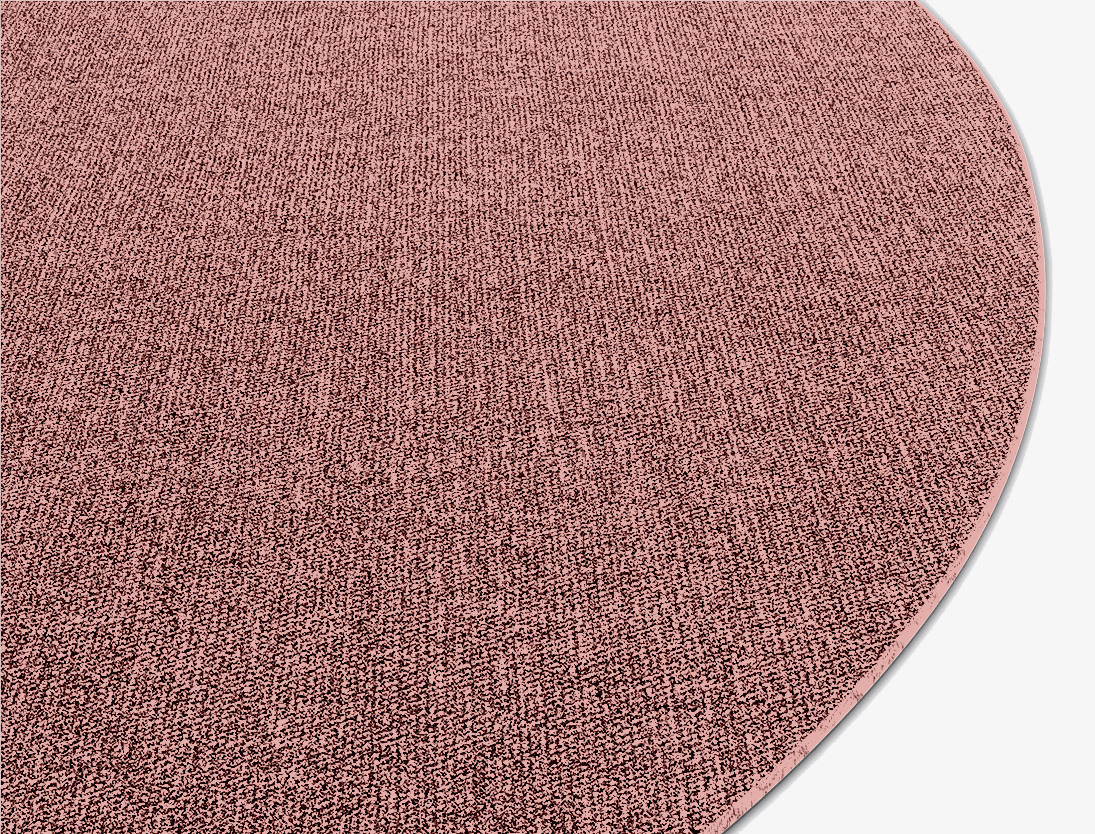 RA-EB09 Solid Colors Round Flatweave New Zealand Wool Custom Rug by Rug Artisan