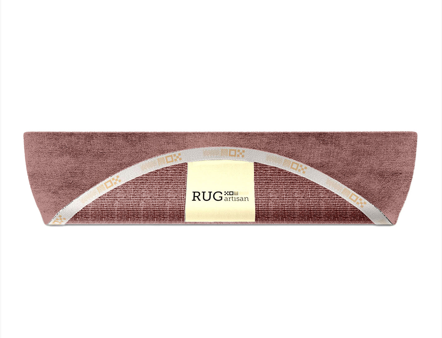 RA-EB09 Solid Colors Halfmoon Hand Knotted Bamboo Silk Custom Rug by Rug Artisan