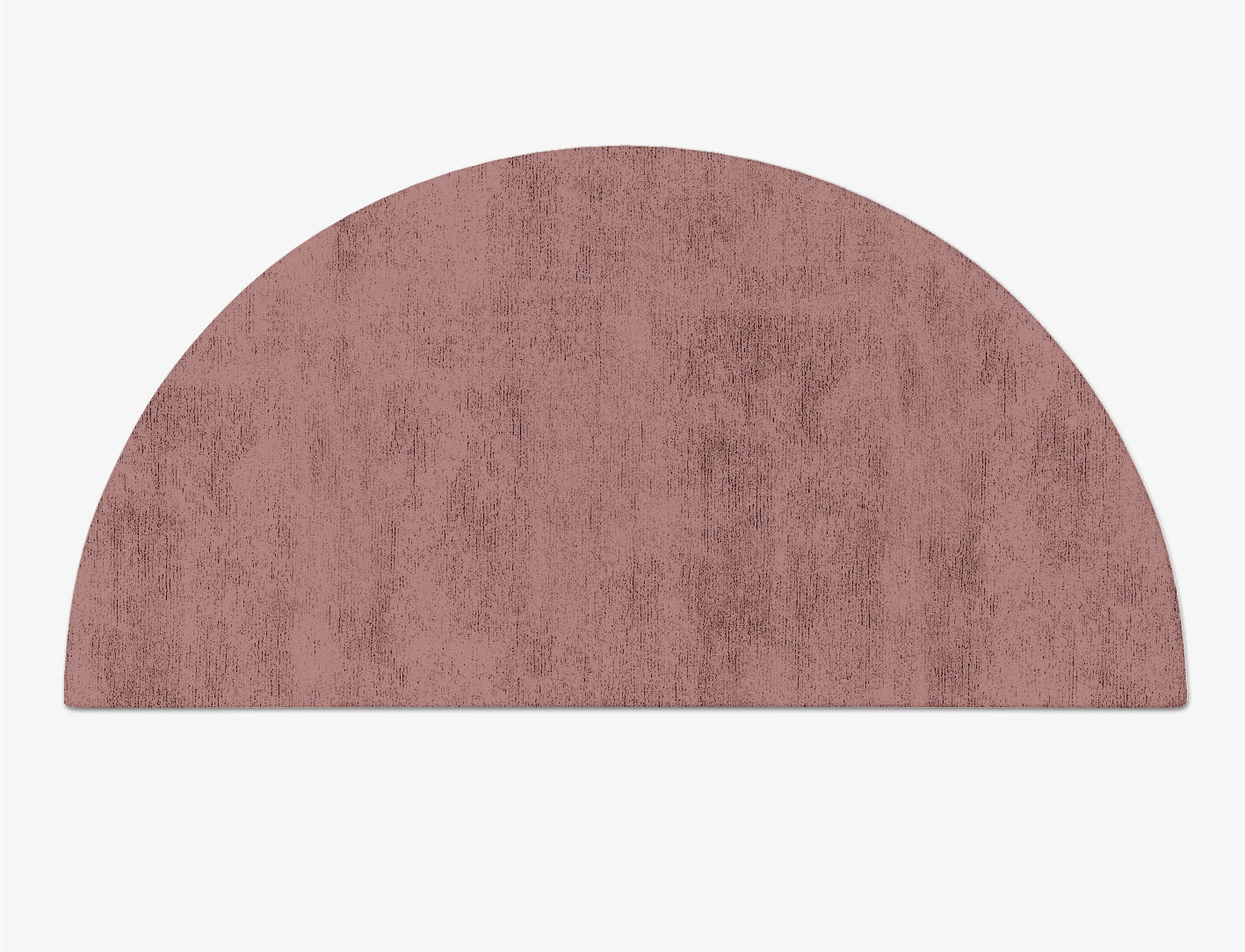 RA-EB09 Solid Colors Halfmoon Hand Tufted Bamboo Silk Custom Rug by Rug Artisan