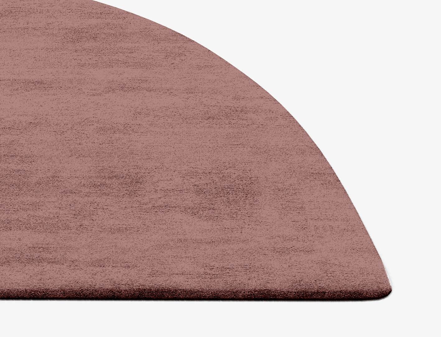 RA-EB09 Solid Colors Halfmoon Hand Tufted Bamboo Silk Custom Rug by Rug Artisan