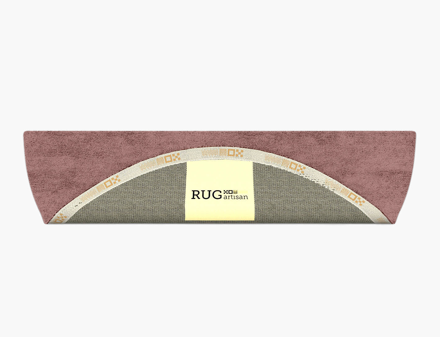RA-EB09 Solid Colors Halfmoon Hand Tufted Bamboo Silk Custom Rug by Rug Artisan