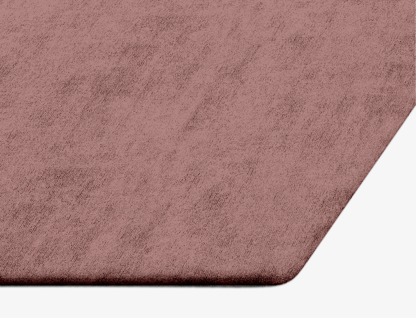 RA-EB09 Solid Colors Hexagon Hand Tufted Bamboo Silk Custom Rug by Rug Artisan