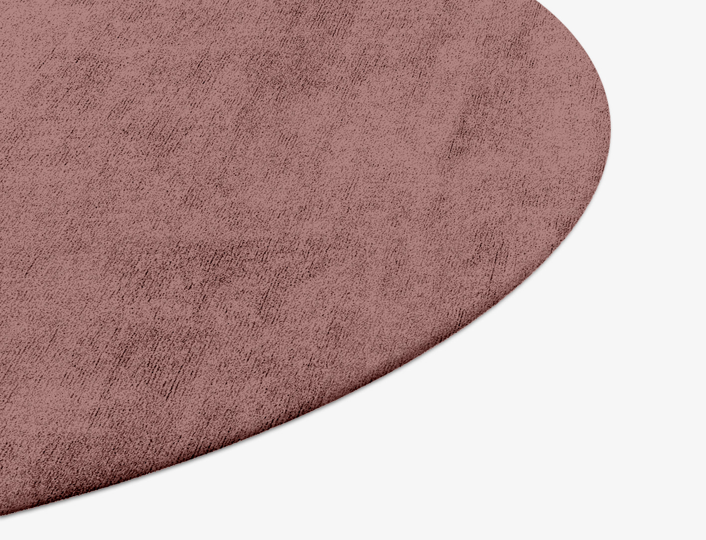 RA-EB09 Solid Colors Round Hand Tufted Bamboo Silk Custom Rug by Rug Artisan