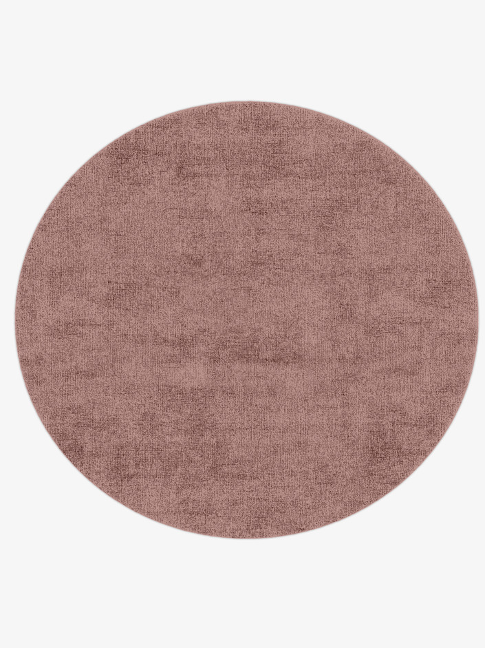 RA-EC10 Solid Colours Round Hand Knotted Bamboo Silk Custom Rug by Rug Artisan