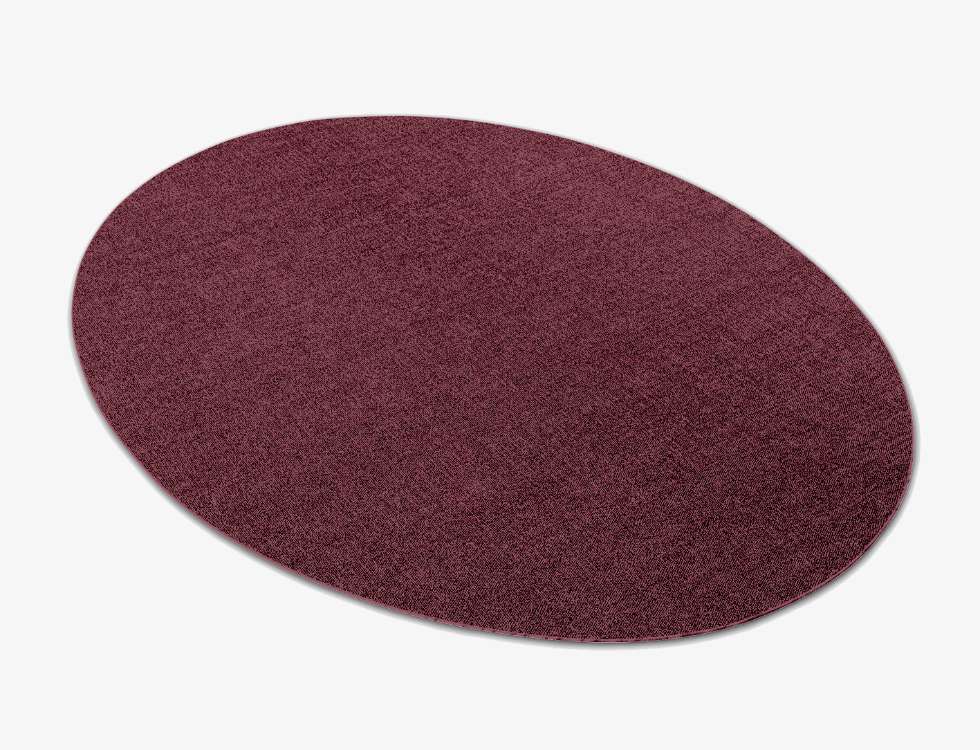 RA-ED03 Solid Colors Oval Flatweave New Zealand Wool Custom Rug by Rug Artisan
