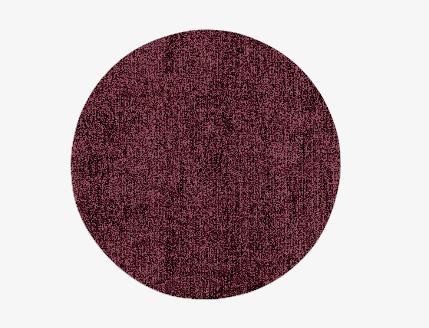 RA-ED03 Solid Colors Round Flatweave Bamboo Silk Custom Rug by Rug Artisan