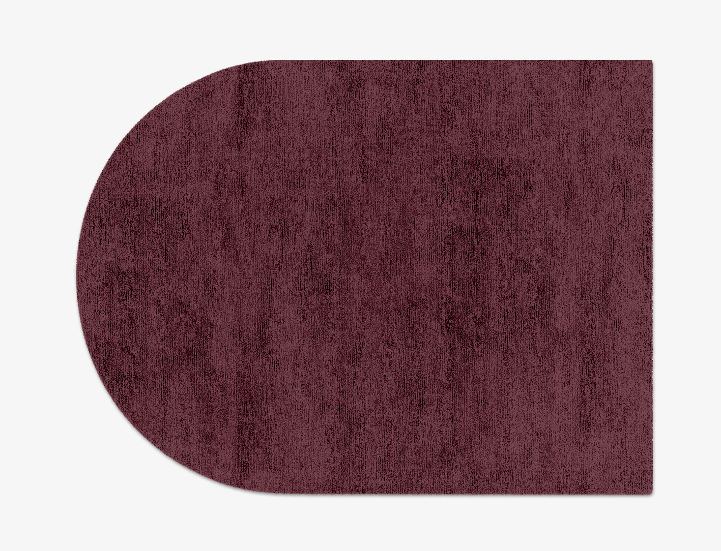 RA-ED03 Solid Colors Arch Hand Knotted Bamboo Silk Custom Rug by Rug Artisan