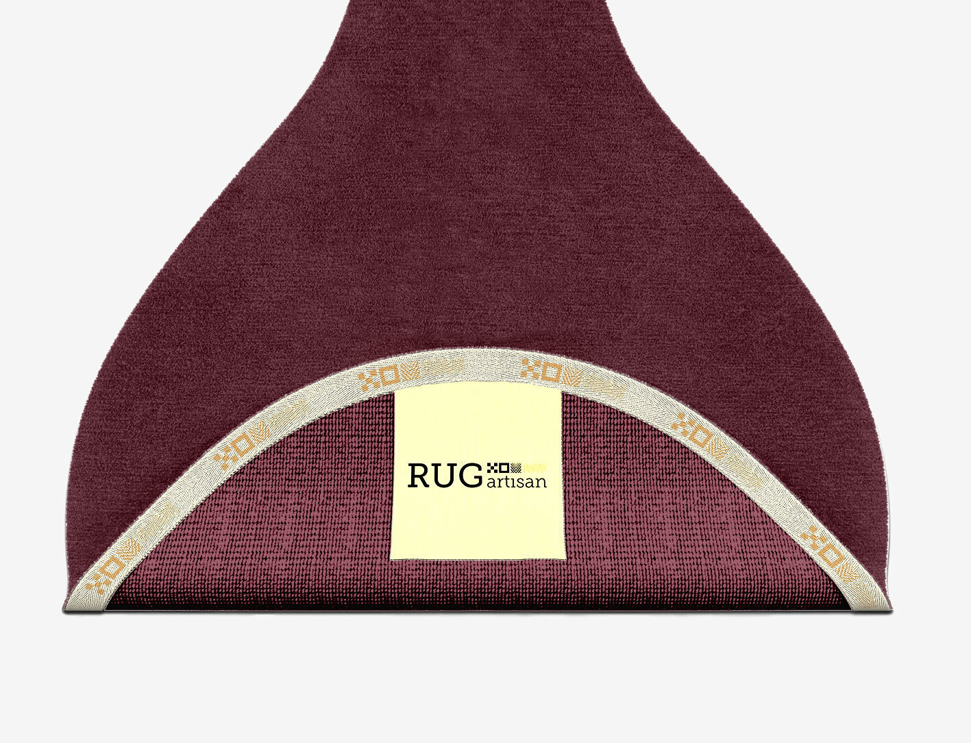 RA-ED03 Solid Colors Drop Hand Knotted Tibetan Wool Custom Rug by Rug Artisan