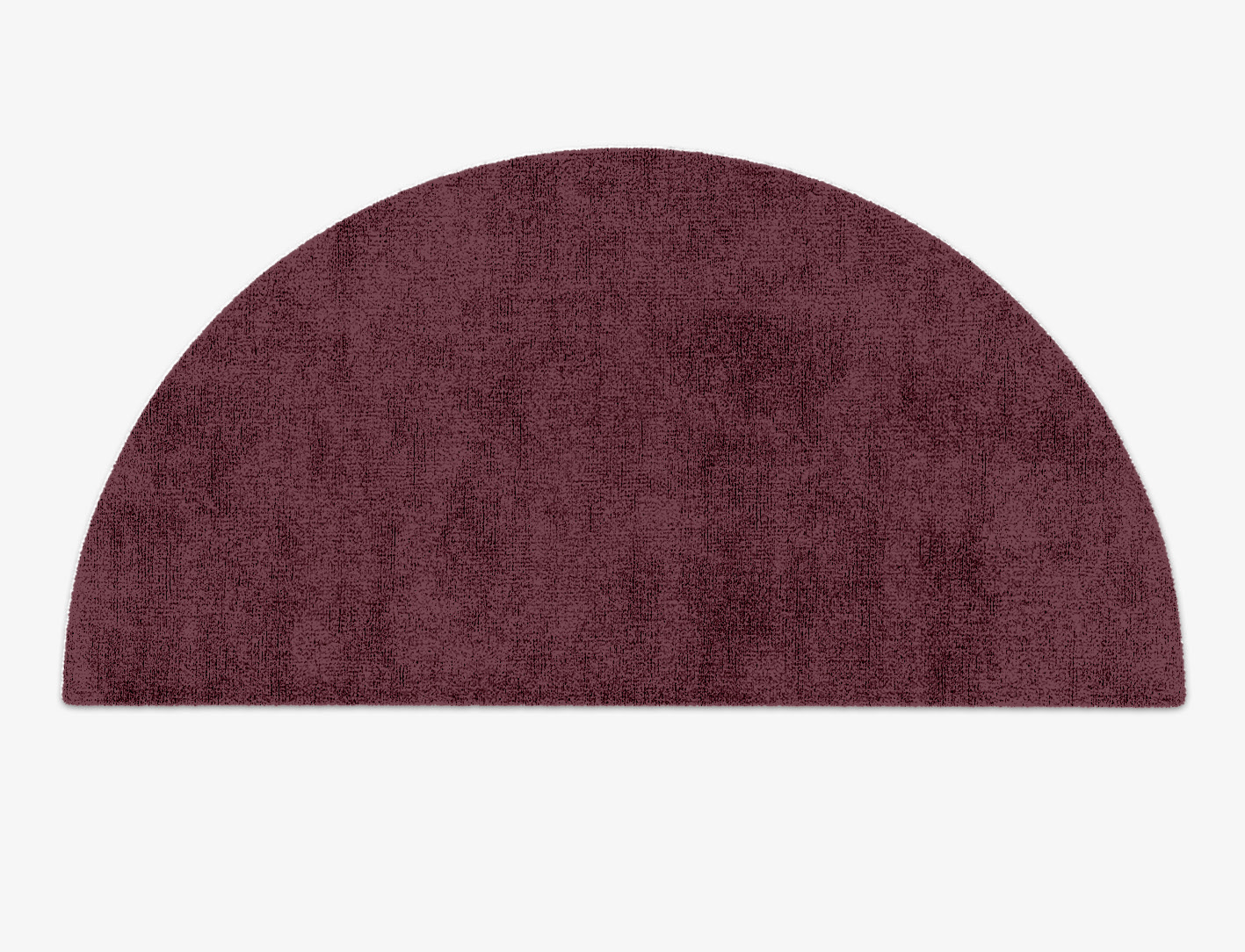RA-ED03 Solid Colors Halfmoon Hand Knotted Bamboo Silk Custom Rug by Rug Artisan