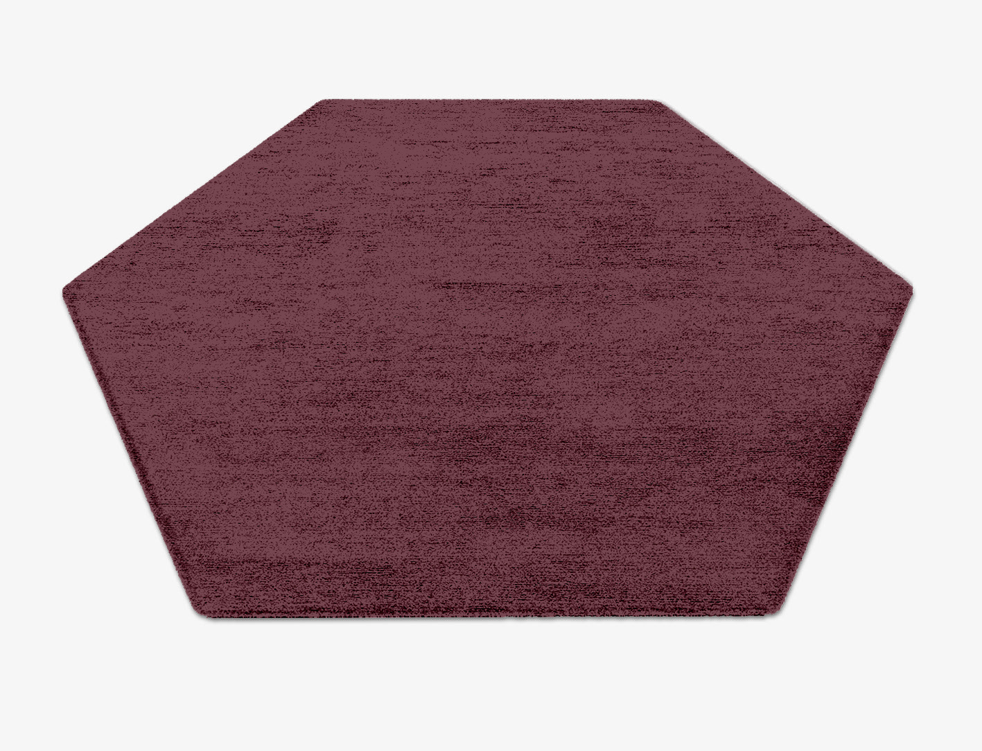 RA-ED03 Solid Colors Hexagon Hand Knotted Bamboo Silk Custom Rug by Rug Artisan