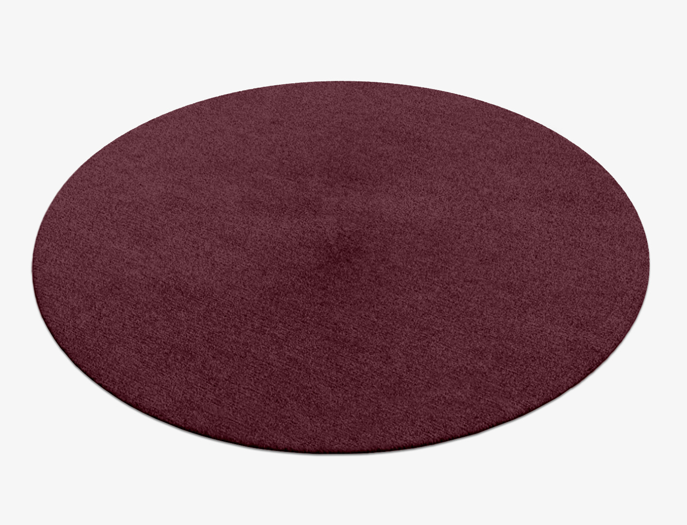 RA-ED03 Solid Colors Round Hand Knotted Tibetan Wool Custom Rug by Rug Artisan