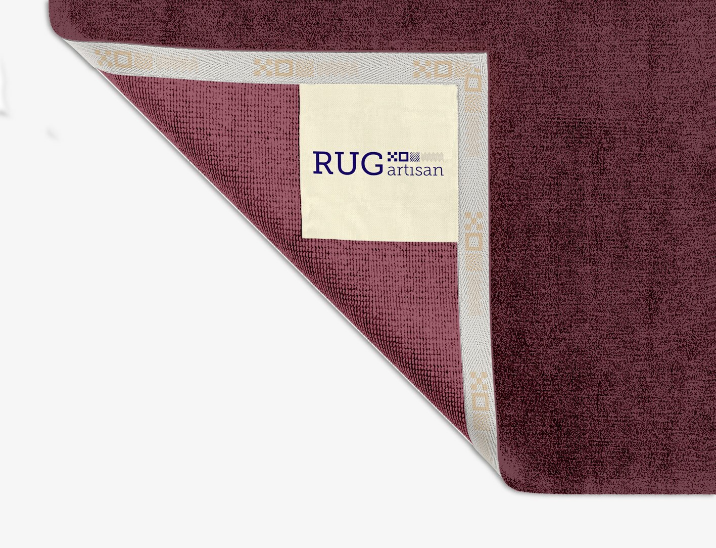 RA-ED03 Solid Colors Square Hand Knotted Bamboo Silk Custom Rug by Rug Artisan