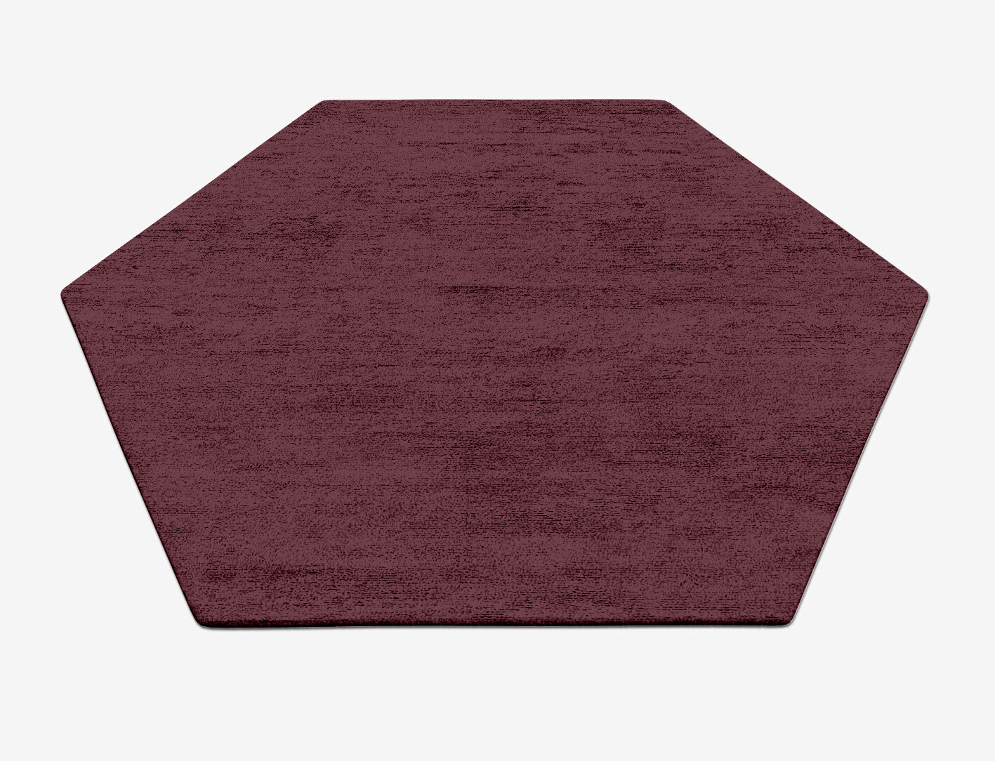 RA-ED03 Solid Colors Hexagon Hand Tufted Bamboo Silk Custom Rug by Rug Artisan