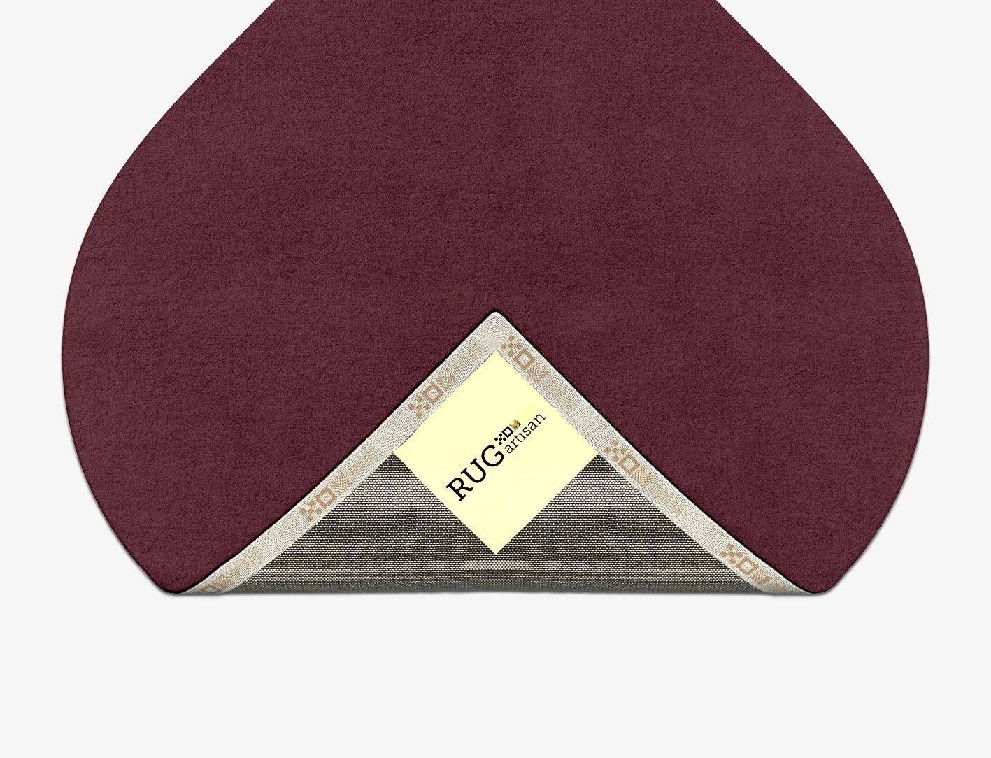 RA-ED03 Solid Colors Ogee Hand Tufted Pure Wool Custom Rug by Rug Artisan