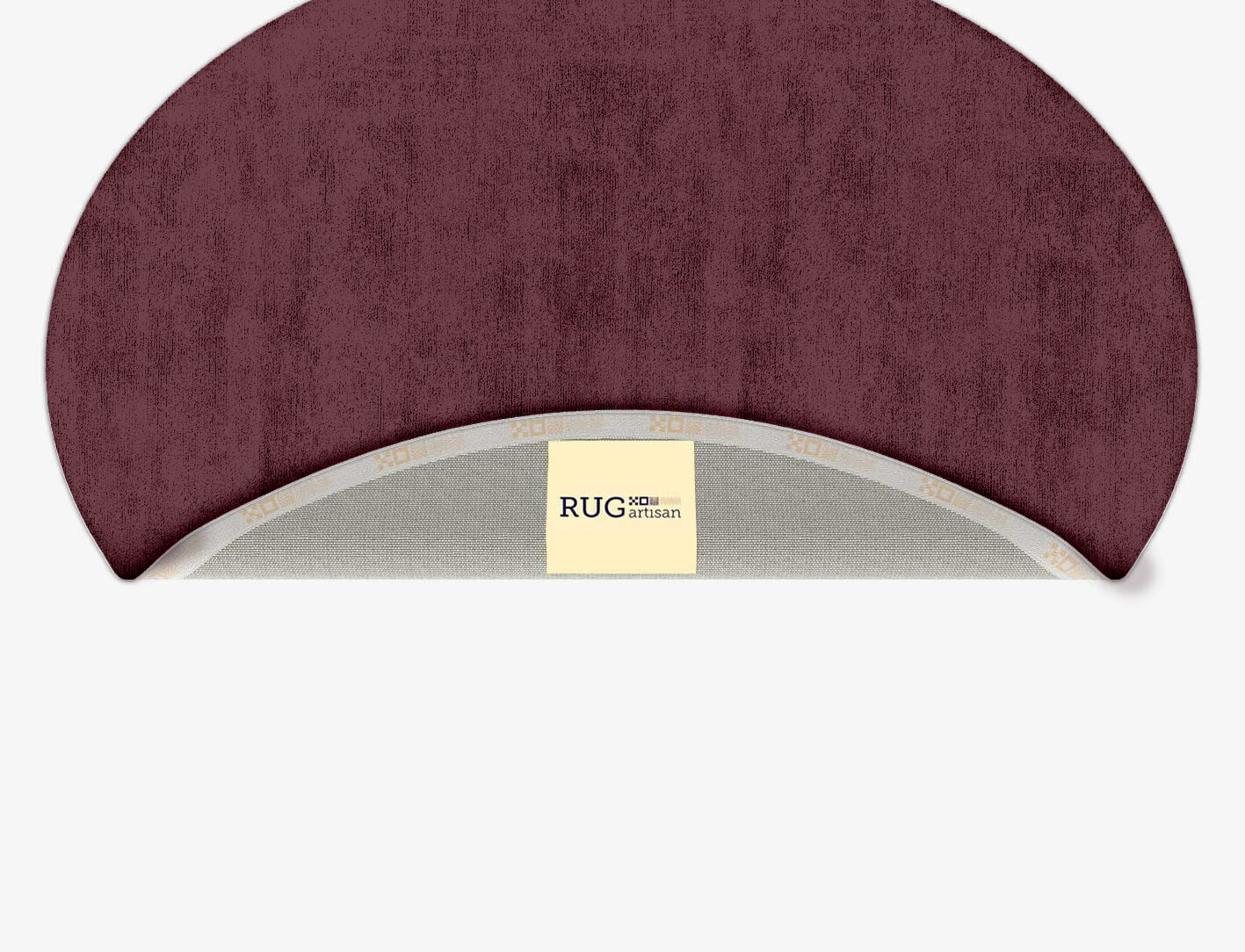 RA-ED03 Solid Colors Oval Hand Tufted Bamboo Silk Custom Rug by Rug Artisan