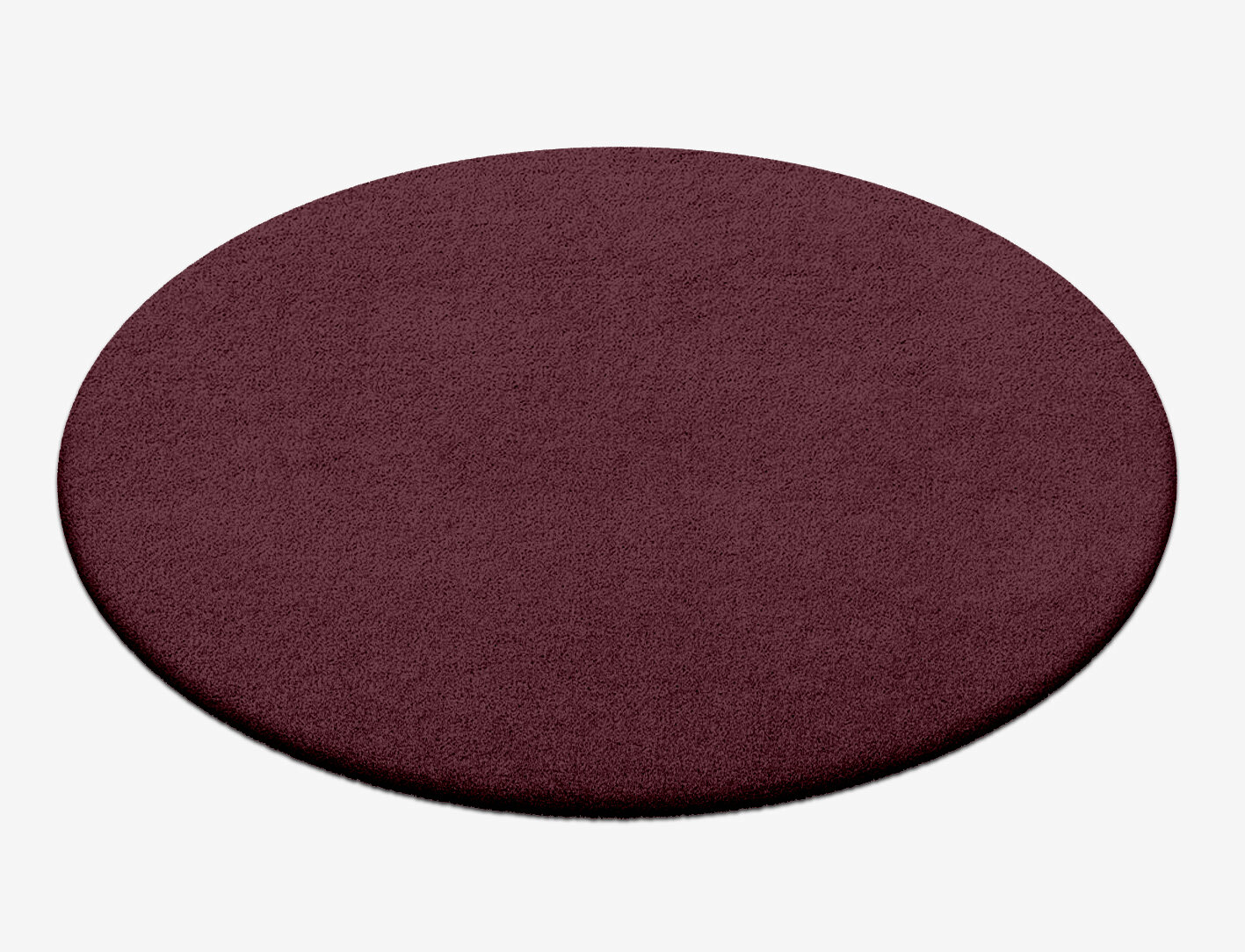 RA-ED03 Solid Colours Round Hand Tufted Pure Wool Custom Rug by Rug Artisan