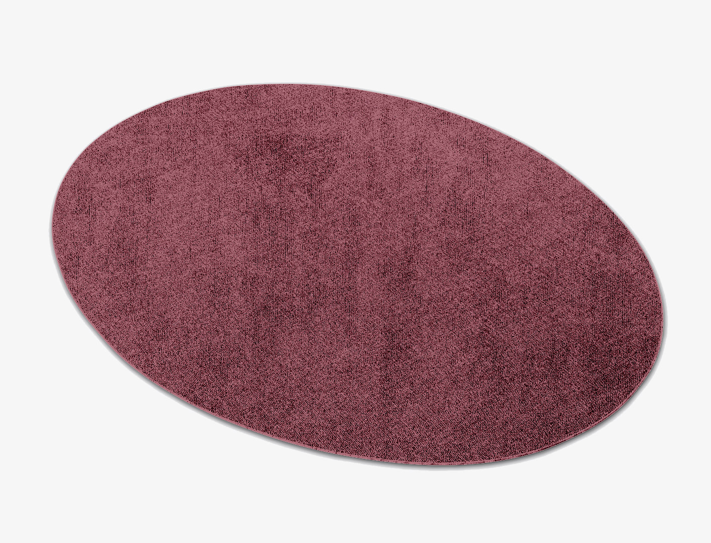 RA-ED05 Solid Colors Oval Flatweave Bamboo Silk Custom Rug by Rug Artisan