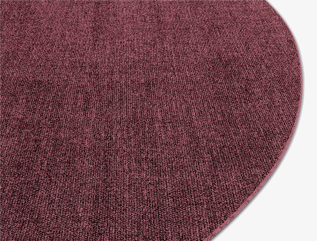 RA-ED05 Solid Colors Oval Flatweave Bamboo Silk Custom Rug by Rug Artisan