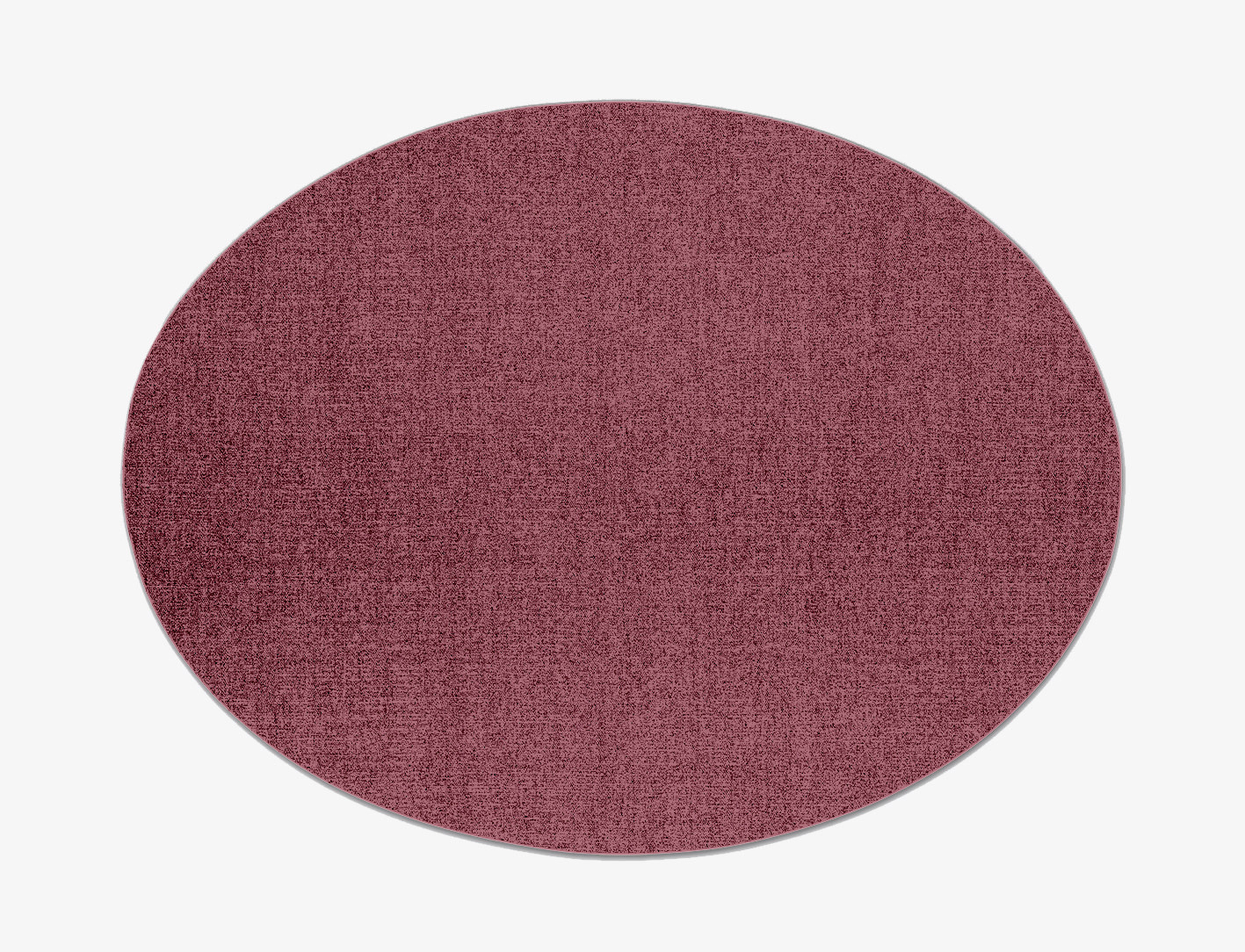 RA-ED05 Solid Colors Oval Flatweave New Zealand Wool Custom Rug by Rug Artisan