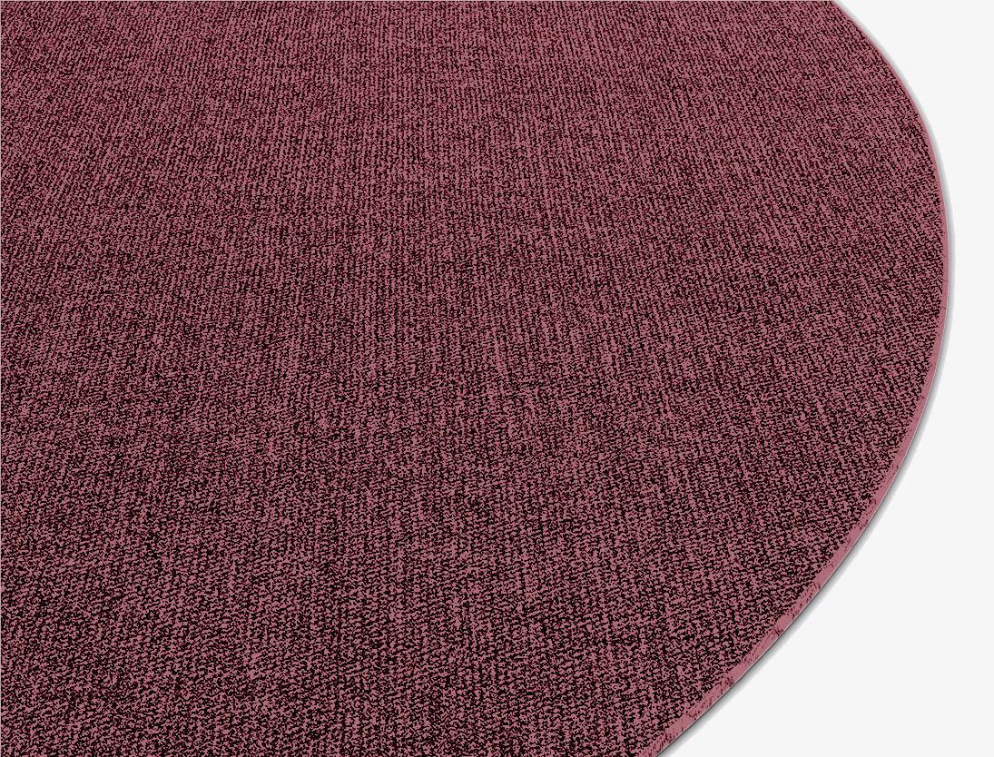 RA-ED05 Solid Colors Oval Flatweave New Zealand Wool Custom Rug by Rug Artisan