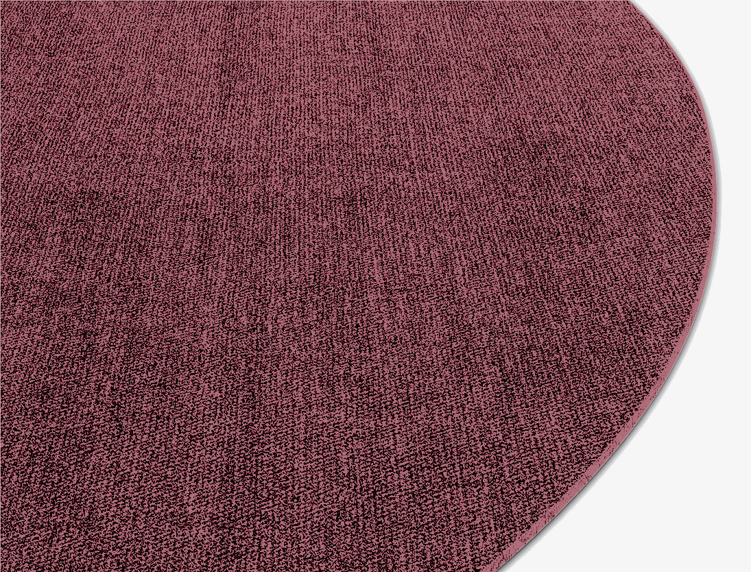 RA-ED05 Solid Colors Round Flatweave Bamboo Silk Custom Rug by Rug Artisan