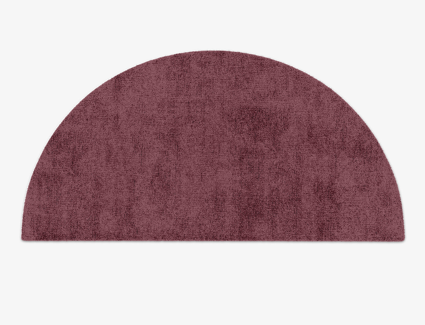 RA-ED05 Solid Colors Halfmoon Hand Knotted Bamboo Silk Custom Rug by Rug Artisan