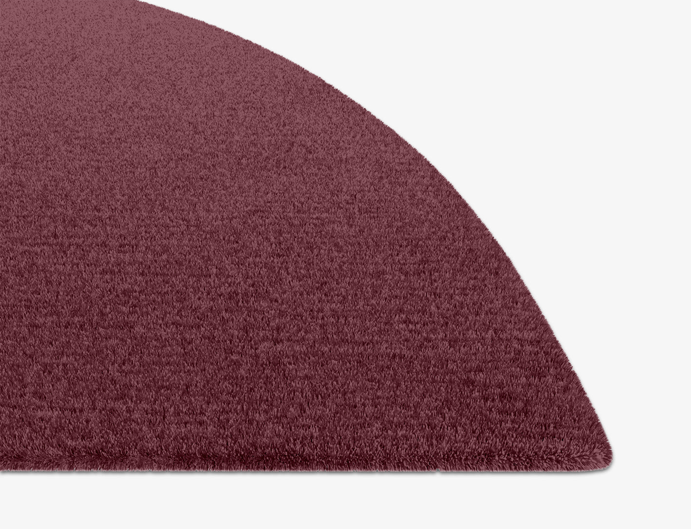RA-ED05 Solid Colors Halfmoon Hand Knotted Tibetan Wool Custom Rug by Rug Artisan