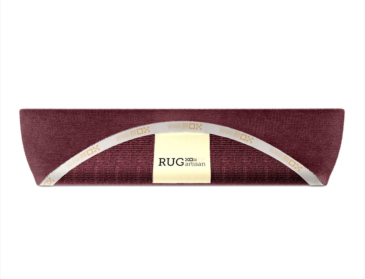 RA-ED05 Solid Colors Halfmoon Hand Knotted Tibetan Wool Custom Rug by Rug Artisan
