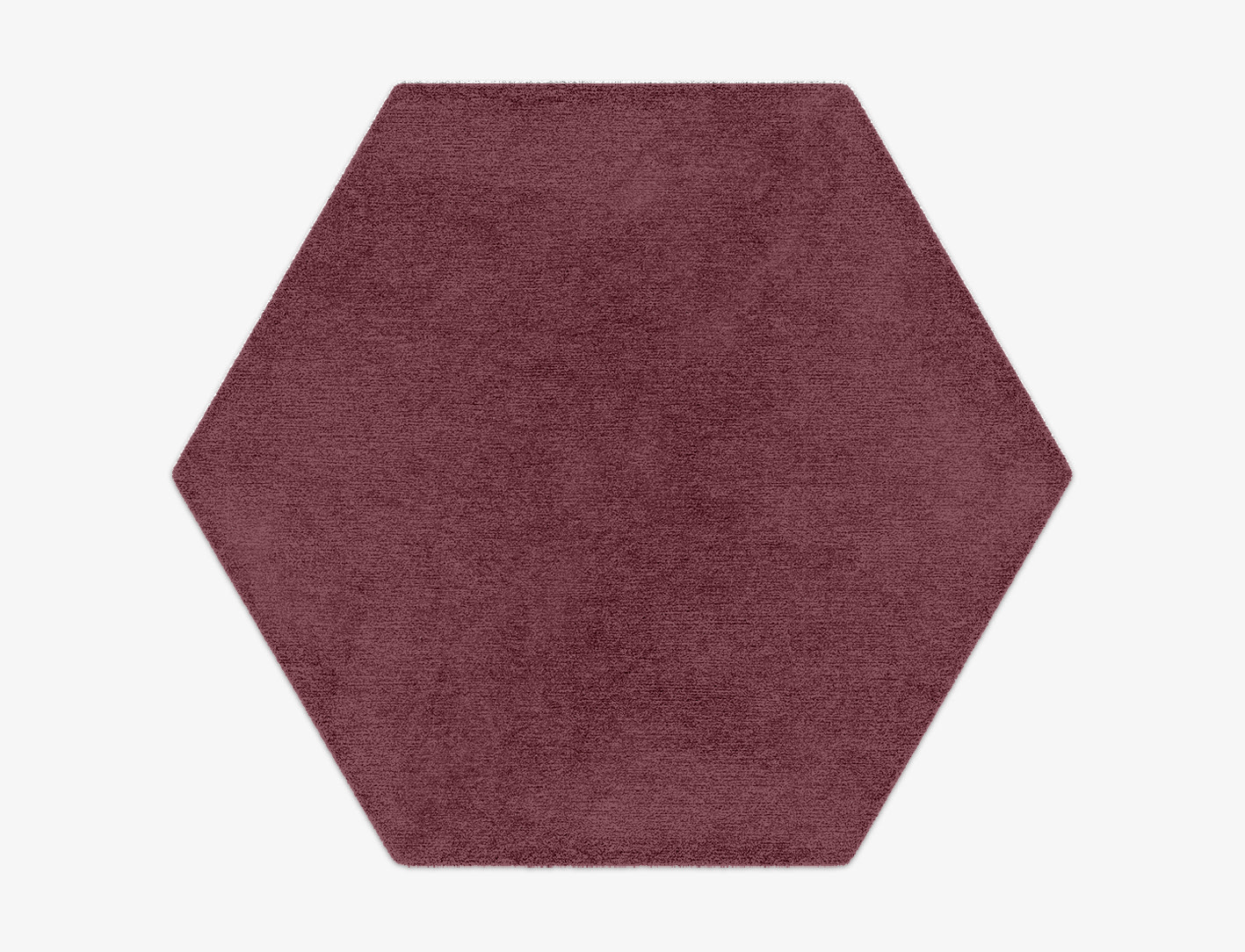 RA-ED05 Solid Colors Hexagon Hand Knotted Tibetan Wool Custom Rug by Rug Artisan