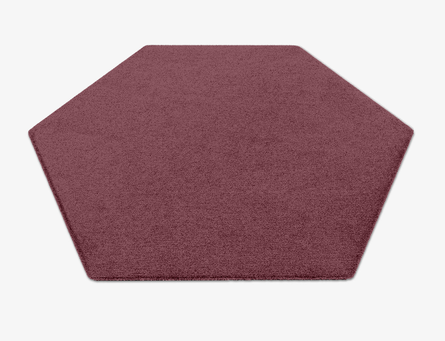 RA-ED05 Solid Colors Hexagon Hand Knotted Tibetan Wool Custom Rug by Rug Artisan