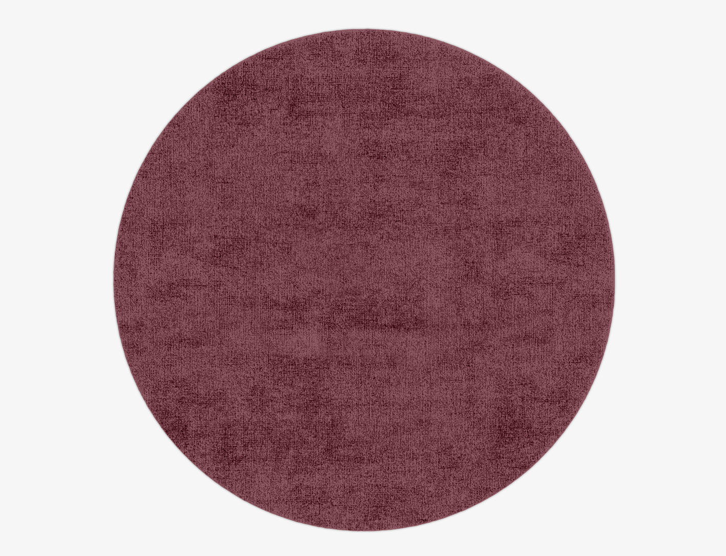 RA-ED05 Solid Colours Round Hand Knotted Bamboo Silk Custom Rug by Rug Artisan