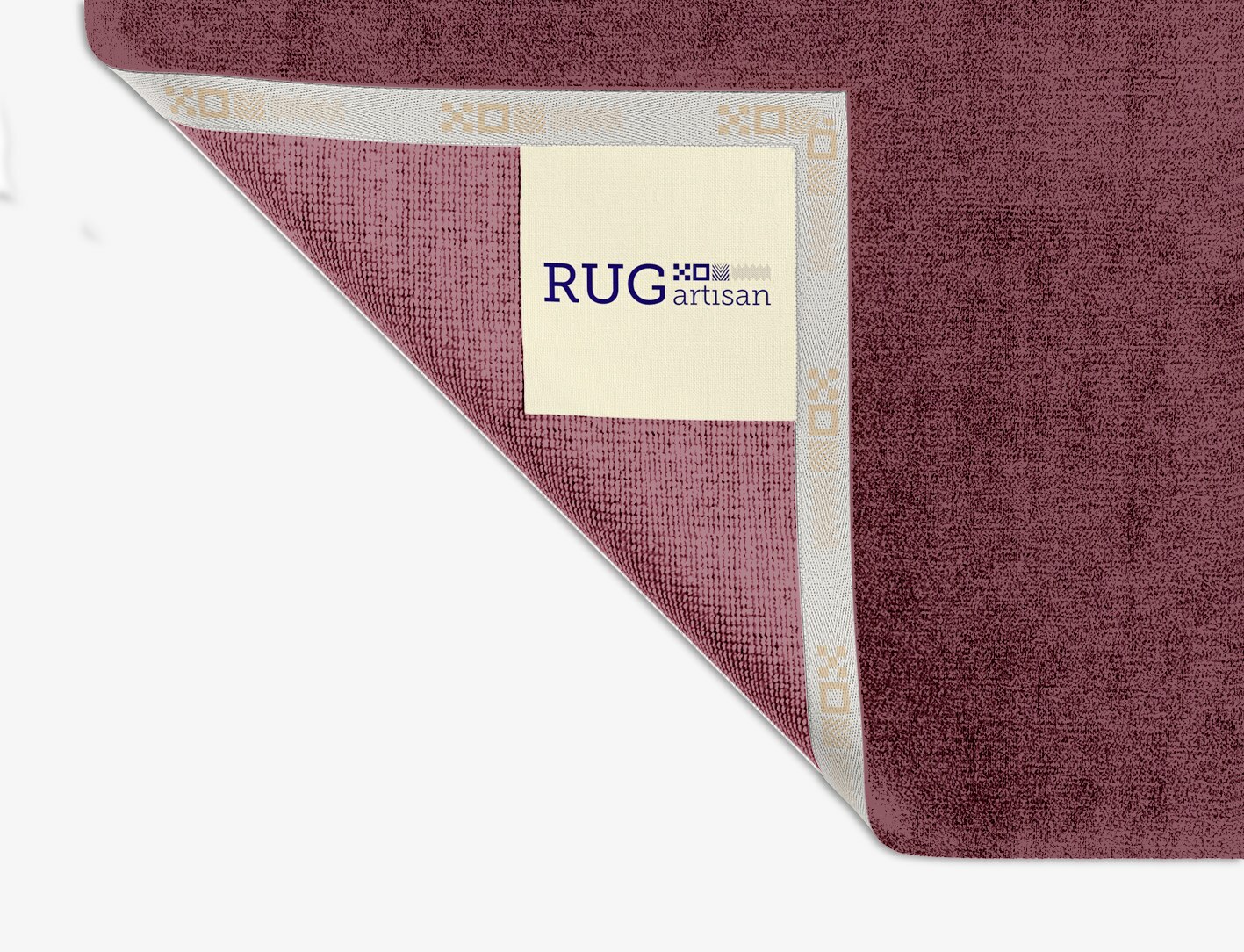 RA-ED05 Solid Colors Square Hand Knotted Bamboo Silk Custom Rug by Rug Artisan